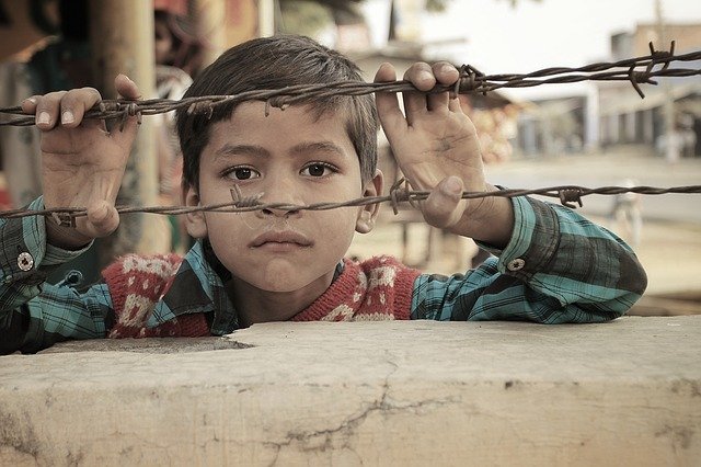 chlapec v Indii