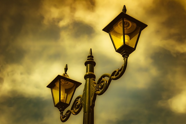 pouliční lampa